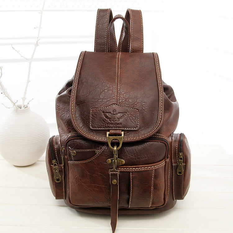 Women's Beautiful Vintage Fashion Trend Hook Backpacks