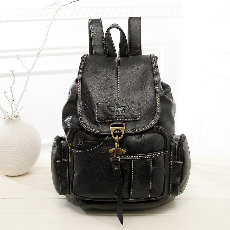 Women's Beautiful Vintage Fashion Trend Hook Backpacks