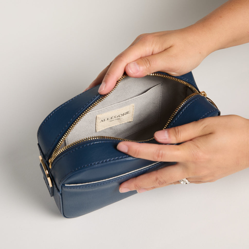 Gala Crossbody Camera Bag (Navy)