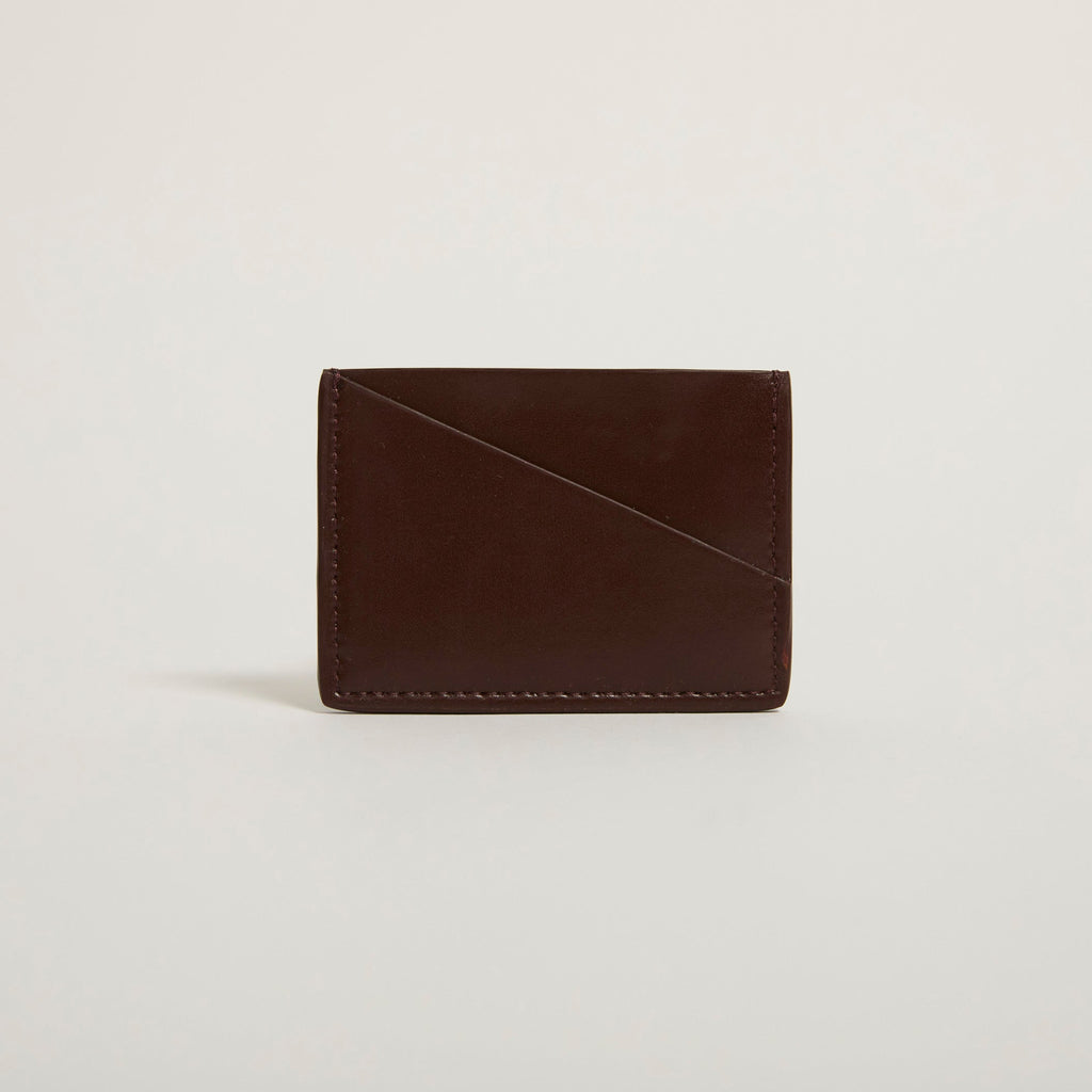 Pineapple Puzzle Cardholder (Dark Brown)