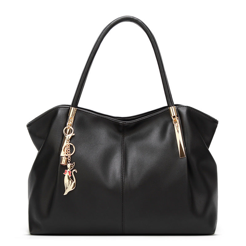 Women's Leather Elegant Graceful Lightweight Large Capacity Handbags