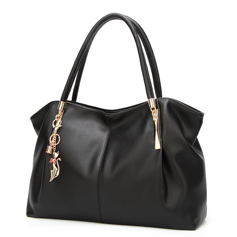 Women's Leather Elegant Graceful Lightweight Large Capacity Handbags