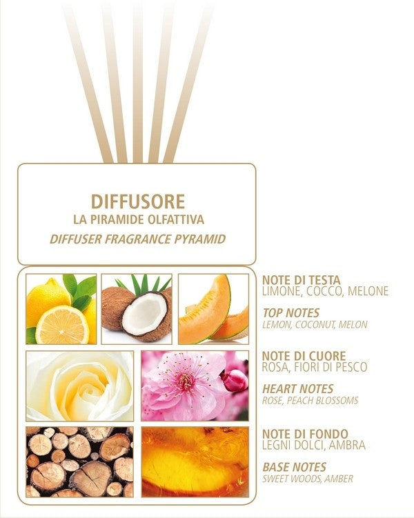 Acqua di Bolgheri La Rosa Refill Fragrance for Diffuser 500 ml