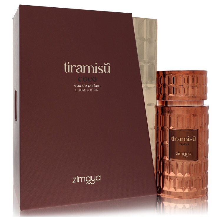 Afnan Zimaya Tiramisu Coco by Afnan Eau De Parfum Spray (Unisex) 3.4 oz for Women
