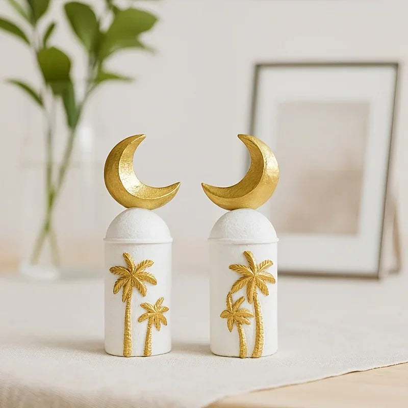 Art Piece - Hand-Painted Ramadan Decor