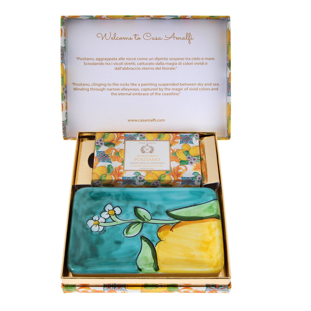 Casa Amalfi Buongiorno Positano Limone Soap Gift Set