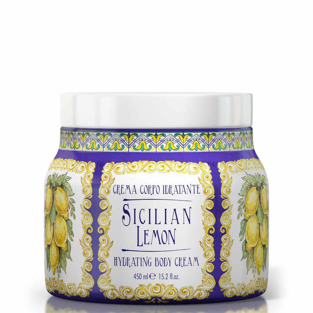 Le Maioliche Sicilian Lemon Moisturizing Body Cream 450 ml