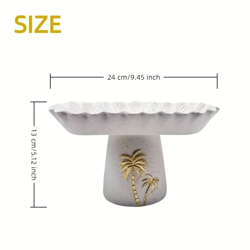Decorative Tray - Ramadan Lotus Leaf Shaped