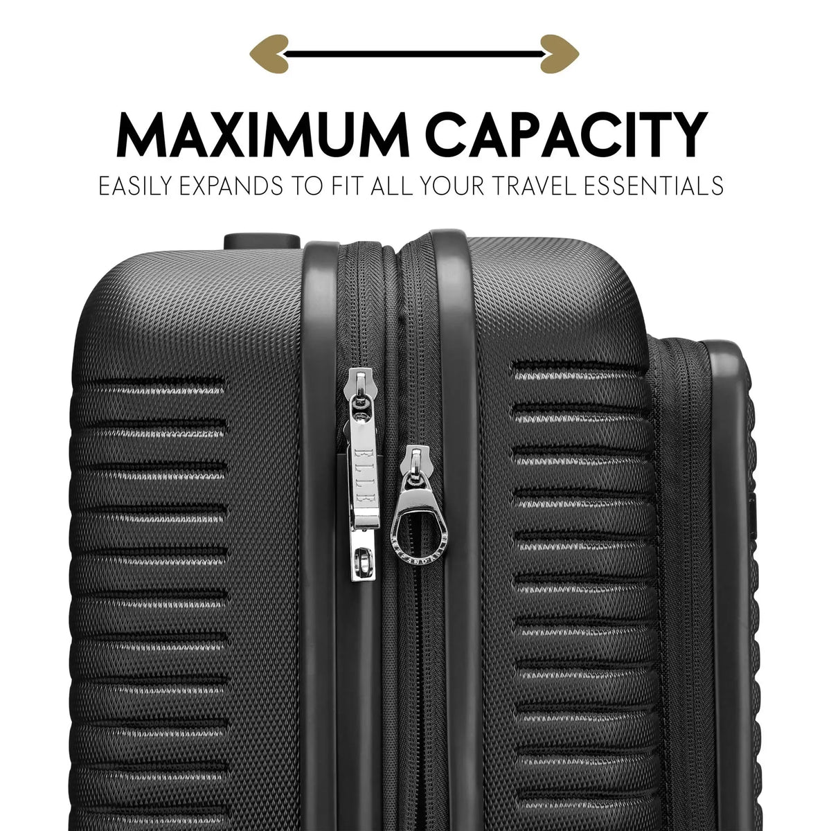 Roamer Escape Expandable 4 Piece Luggage Set