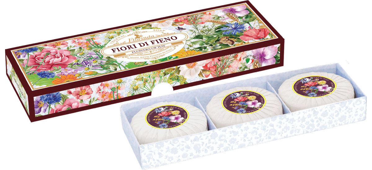 Florinda Hay Blossom Soap Gift Set (Fiori di Fieno)