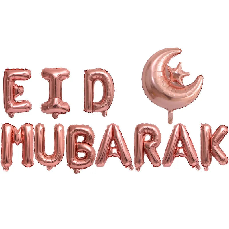 Eid Mubarak Balloon Decorations