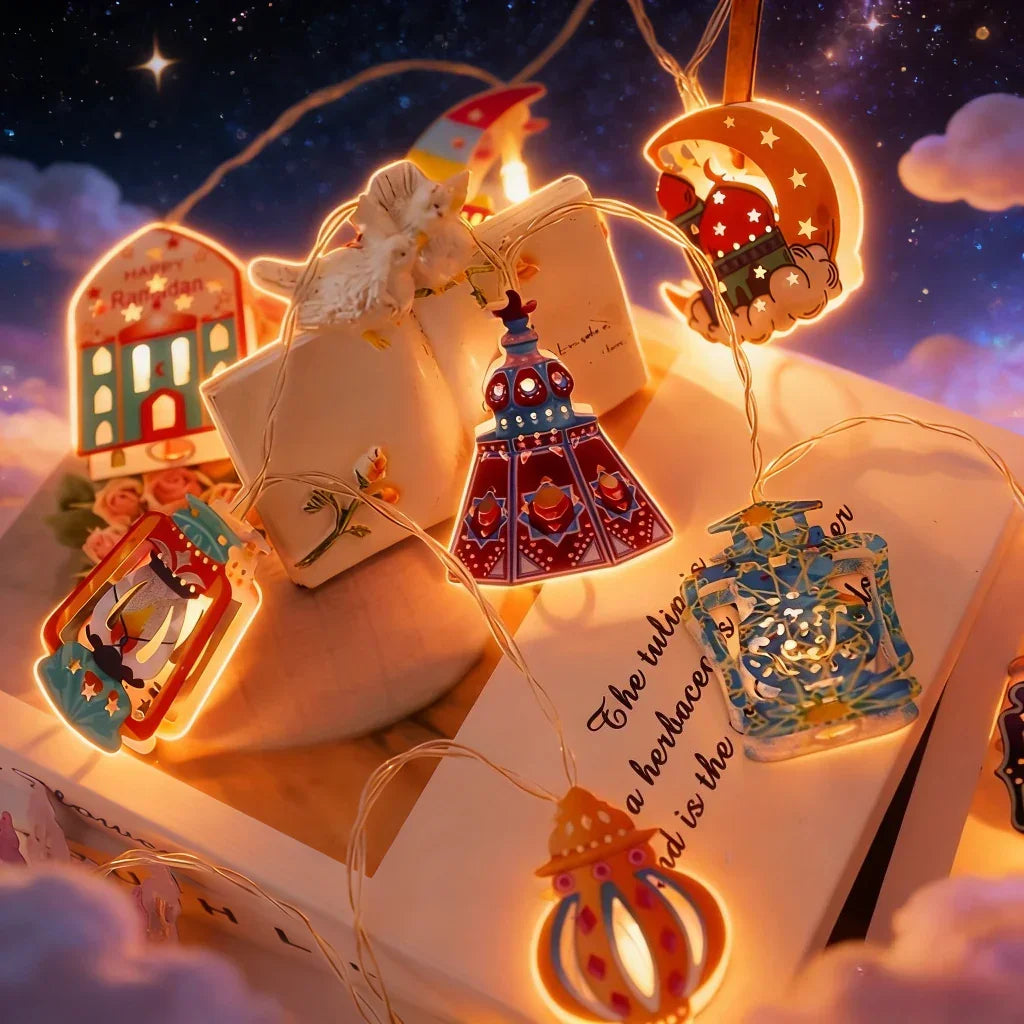 LED Lights - Battery-Powered Ramadan Decor