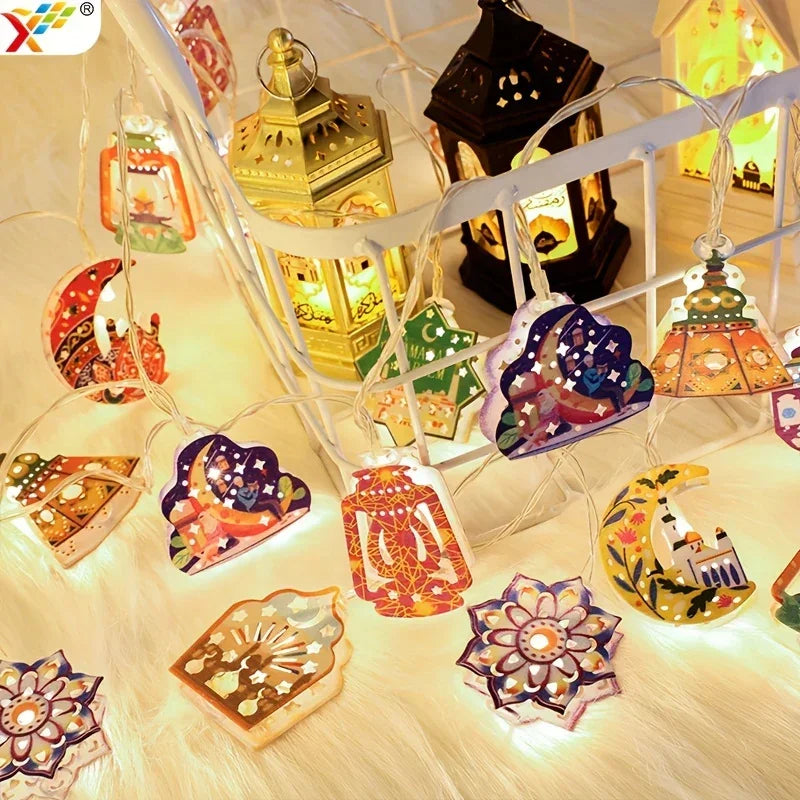 LED Lights - Battery-Powered Ramadan Decor