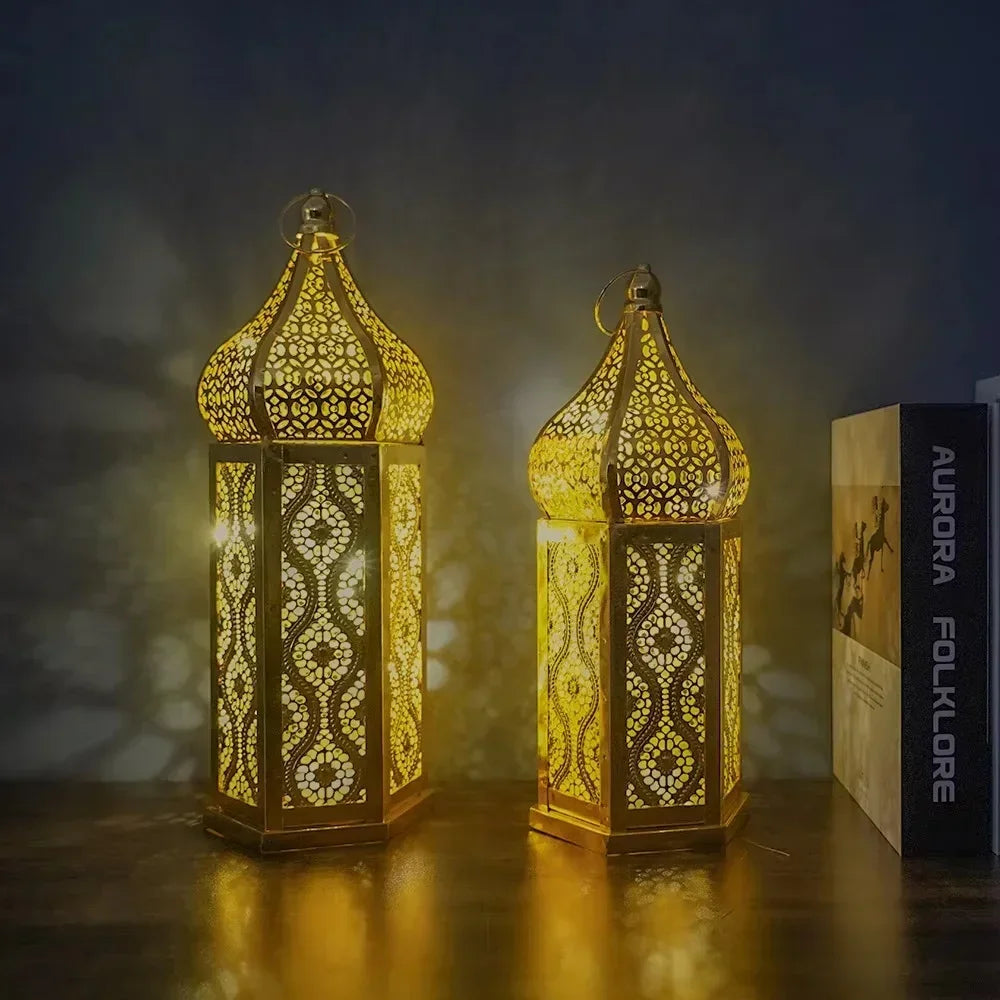 Lantern - LED Metal Ramadan