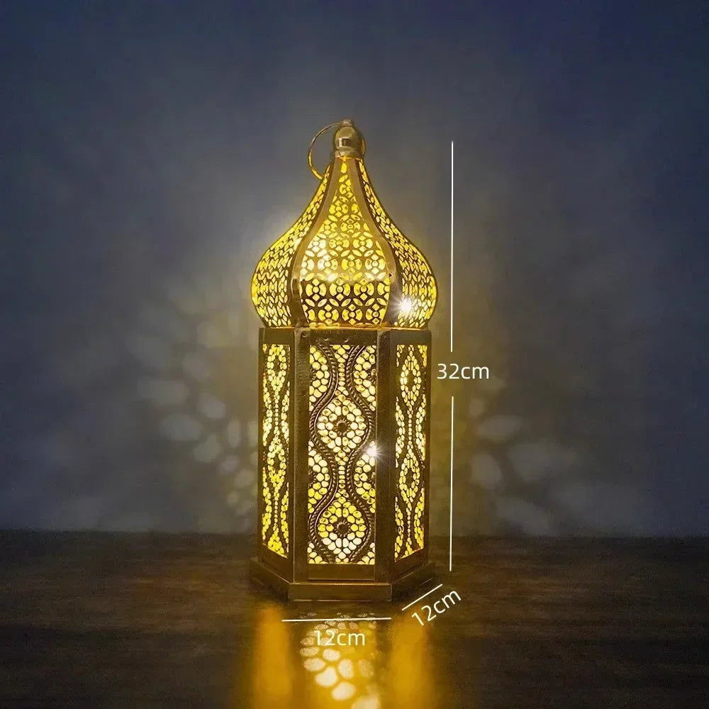 Lantern - LED Metal Ramadan