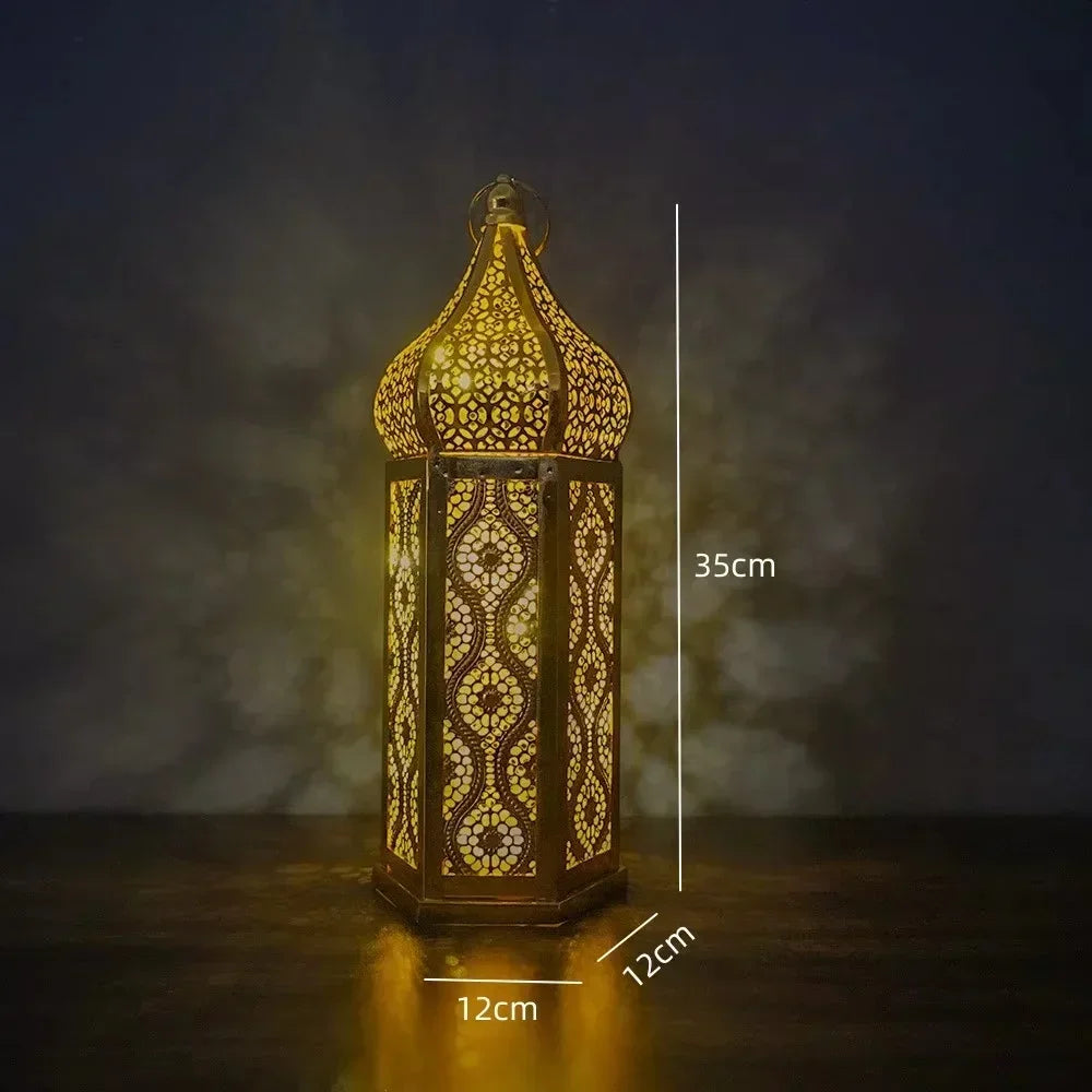 Lantern - LED Metal Ramadan