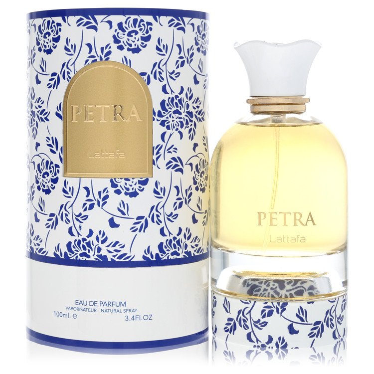 Lattafa Petra by Lattafa Eau De Parfum Spray (Unisex) 3.4 oz for Women