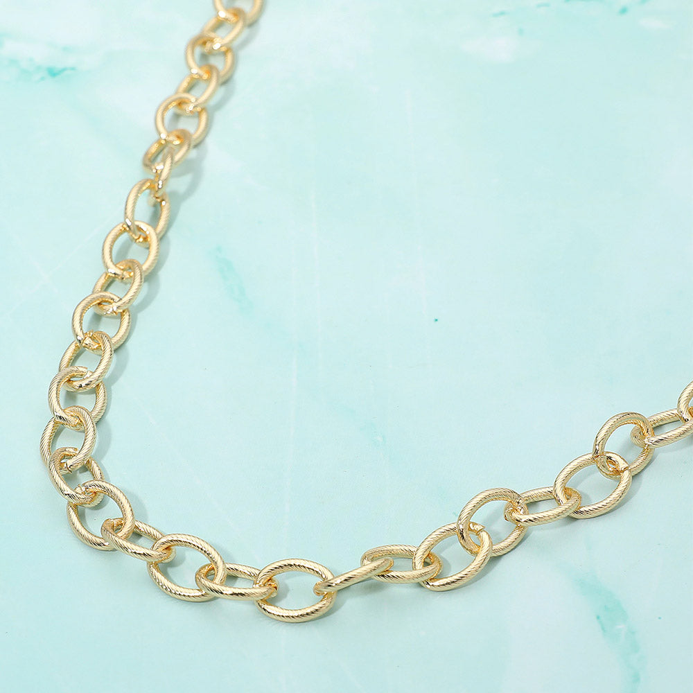 Meal Link Chain Necklace