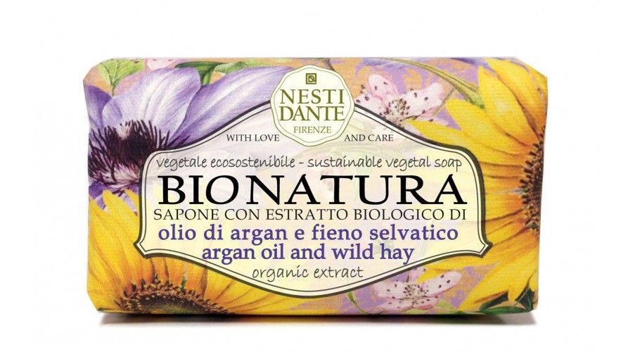 Nesti Dante Argan Oil & Wild Hay Bar Soap 250 g