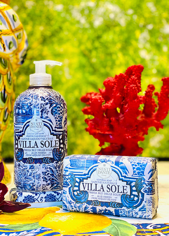 Nesti Dante Villa Sole Blue Freesia Soap 250 g