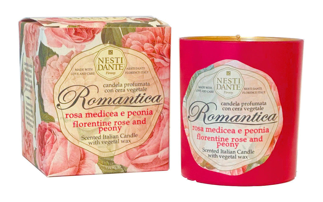Nesti Dante Florentine Rose & Peony Candle 160 g