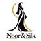 Noor & Silk — original black and gold silhouette logo