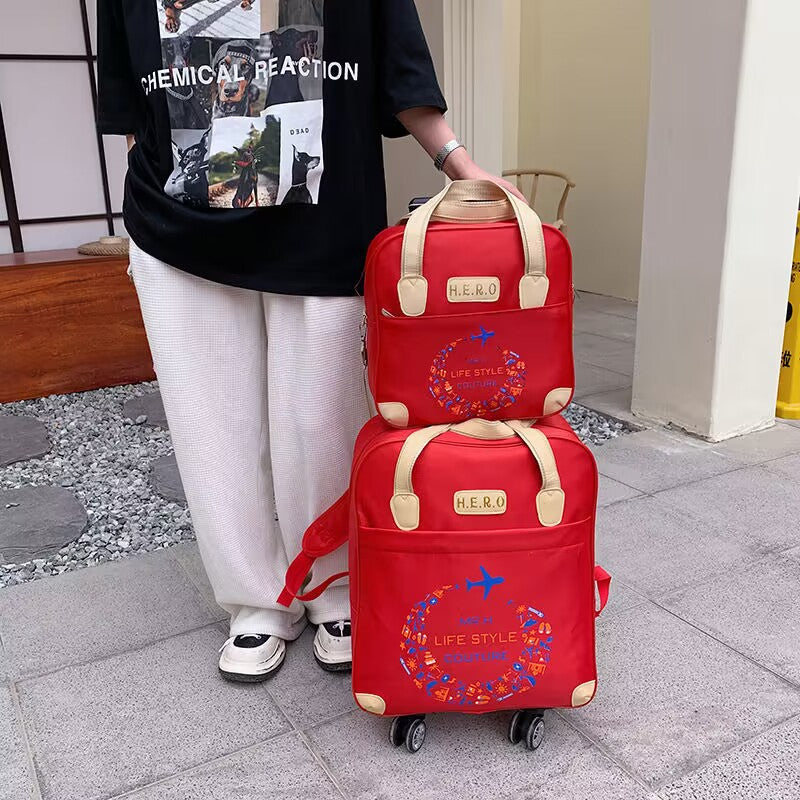 Women's Lightweight Suitcase Large Capacity Boarding Mother Travel Bags