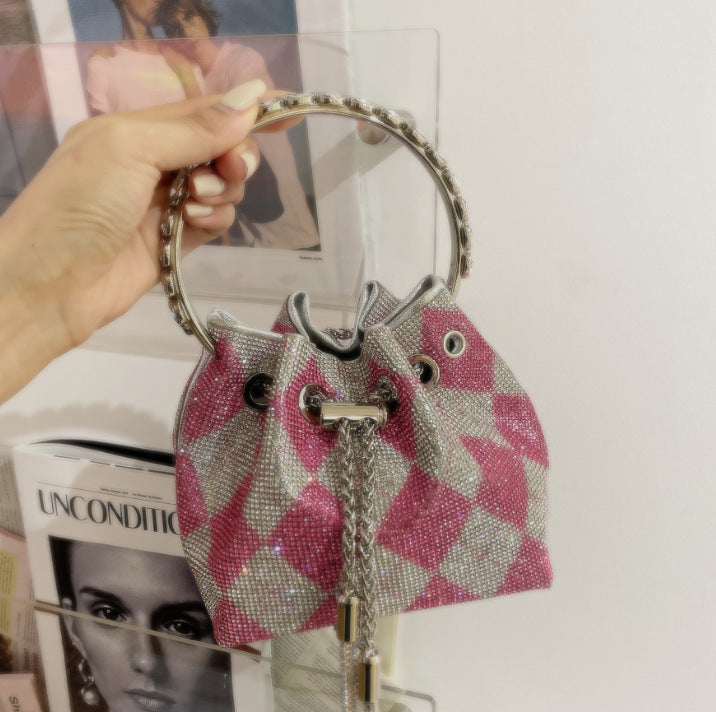 Women's Heron Live Streaming On Tassel Rhinestone Shoulder Bags
