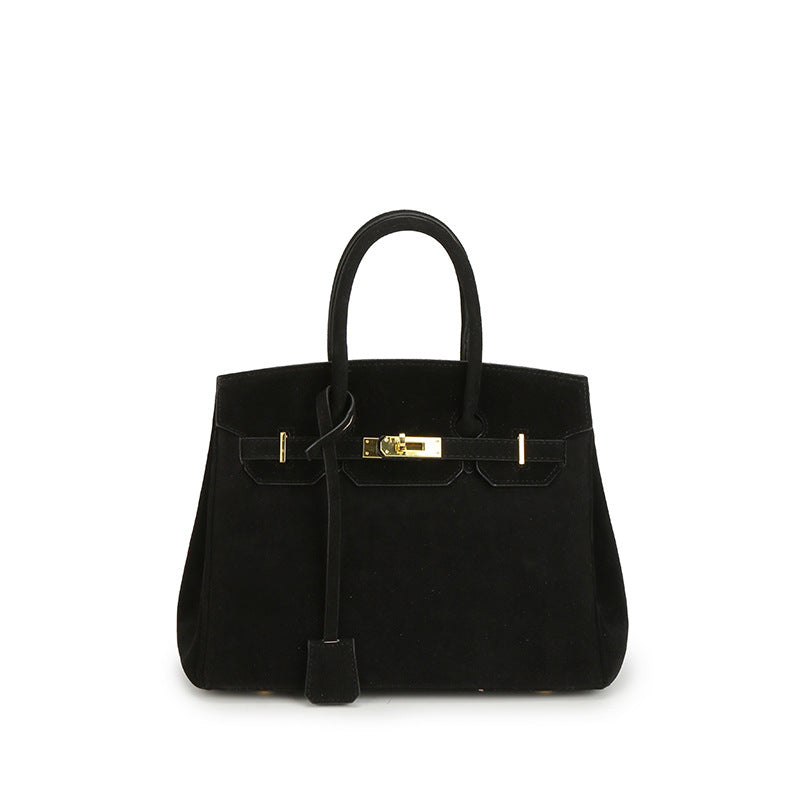 Women's Mild Luxury Retro Portable Platinum Large Tote Bags