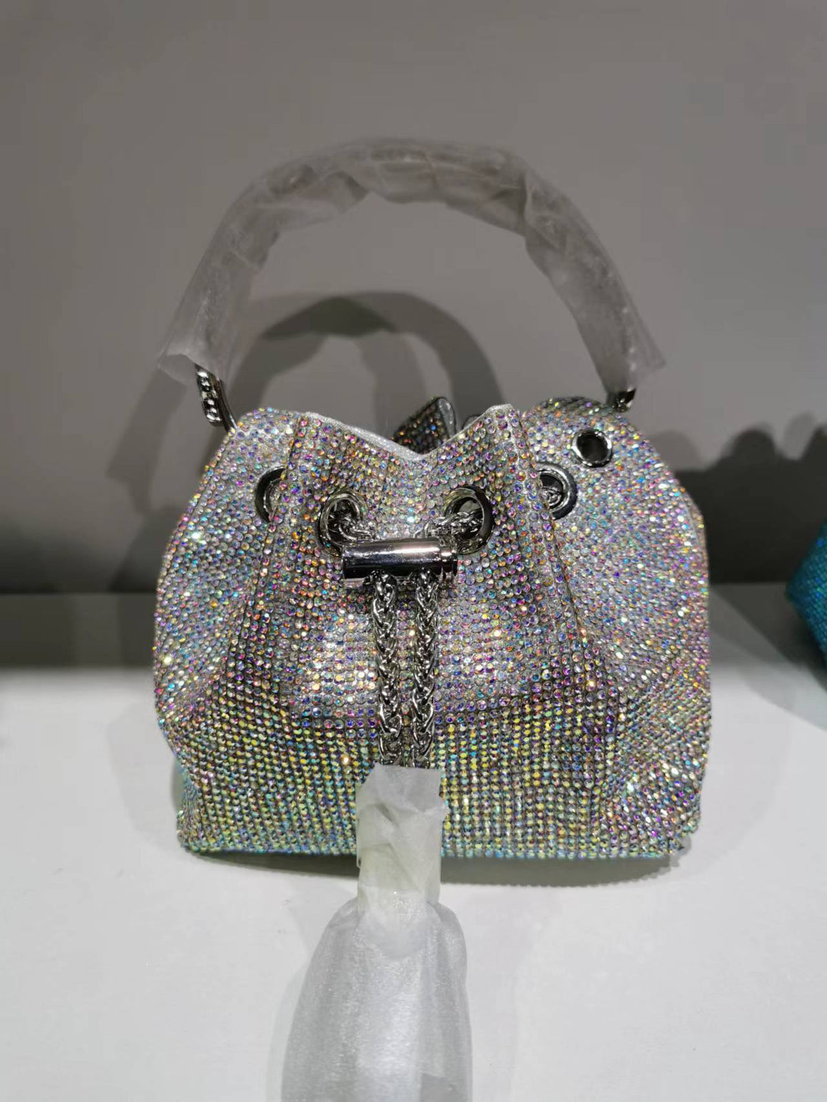 Women's Heron Live Streaming On Tassel Rhinestone Shoulder Bags