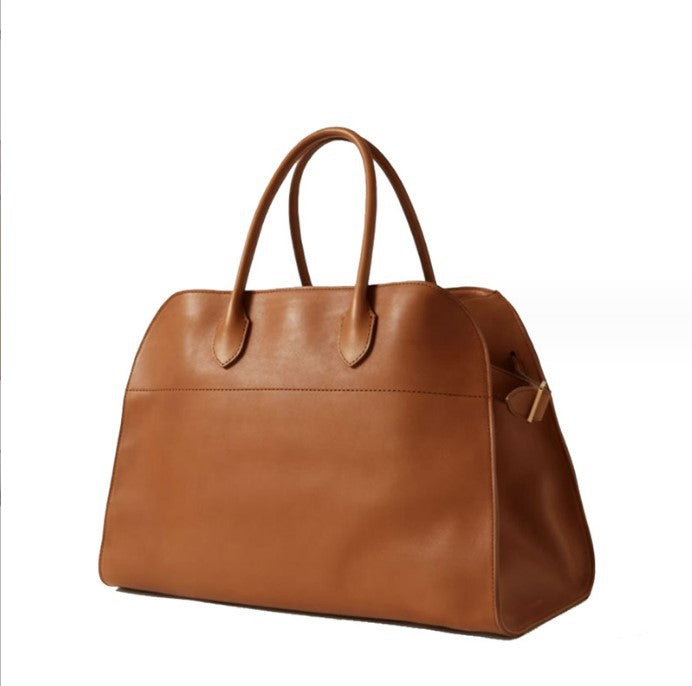 First Layer Cowhide Genuine Leather Large Handbags
