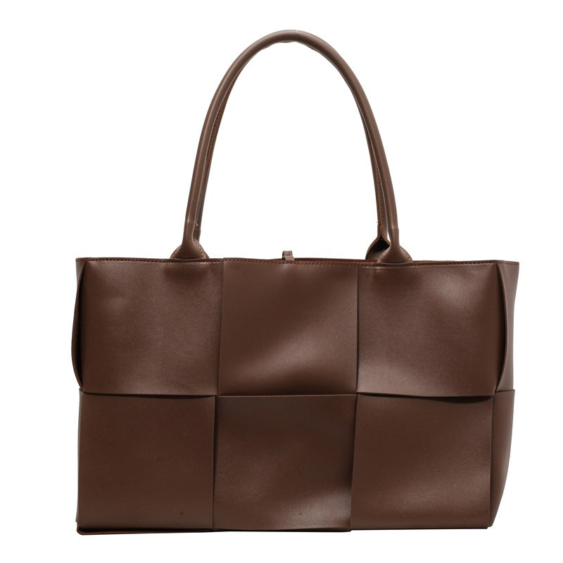 Women's Woven Large Capacity Hand-held Retro Advanced Bags