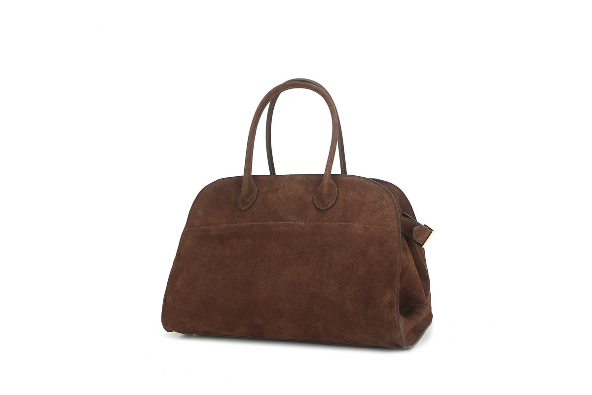 First Layer Cowhide Genuine Leather Large Handbags