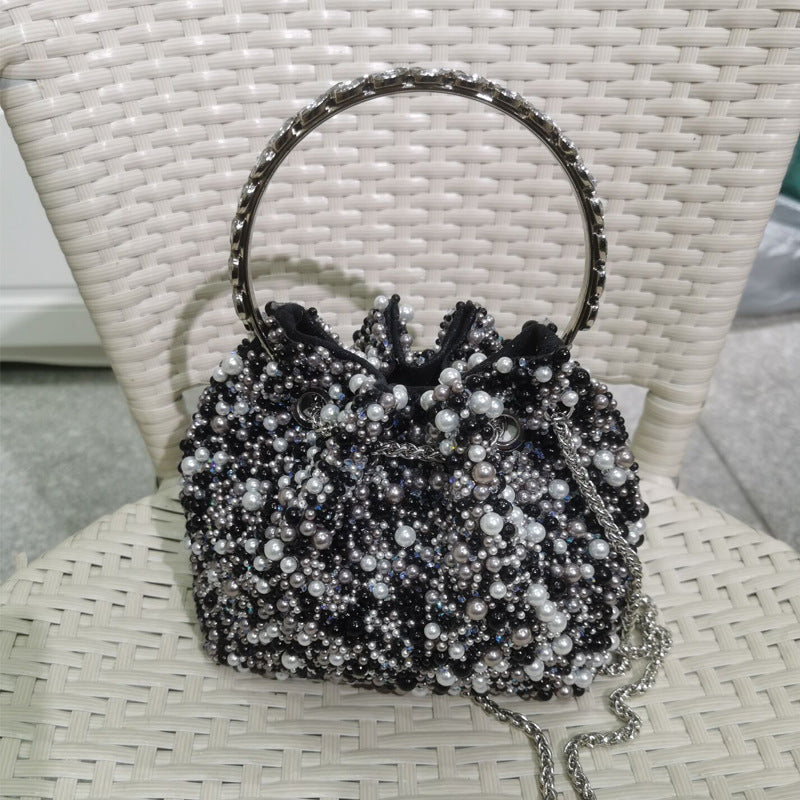 Women's Heron Live Streaming On Tassel Rhinestone Shoulder Bags