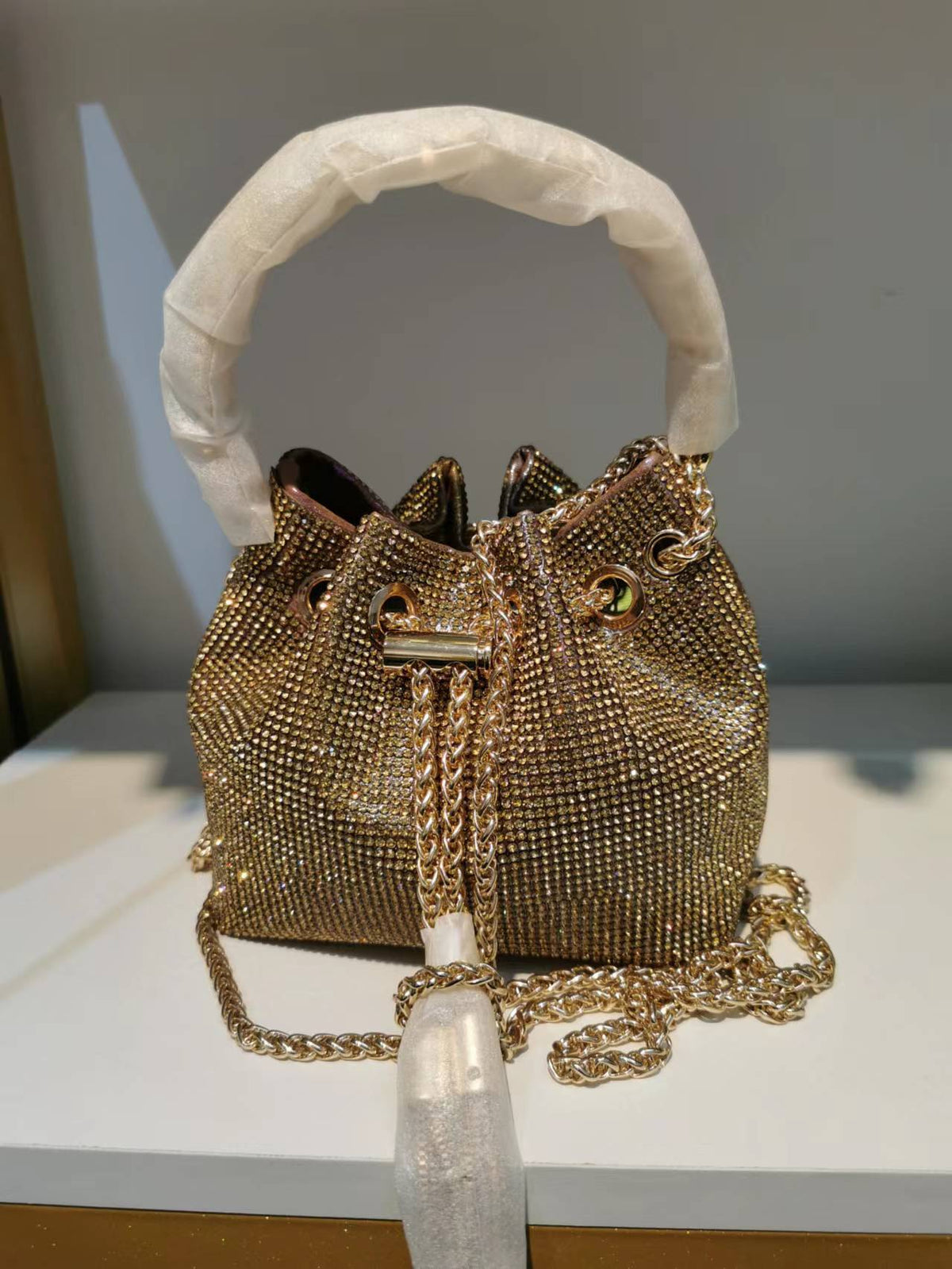 Women's Heron Live Streaming On Tassel Rhinestone Shoulder Bags