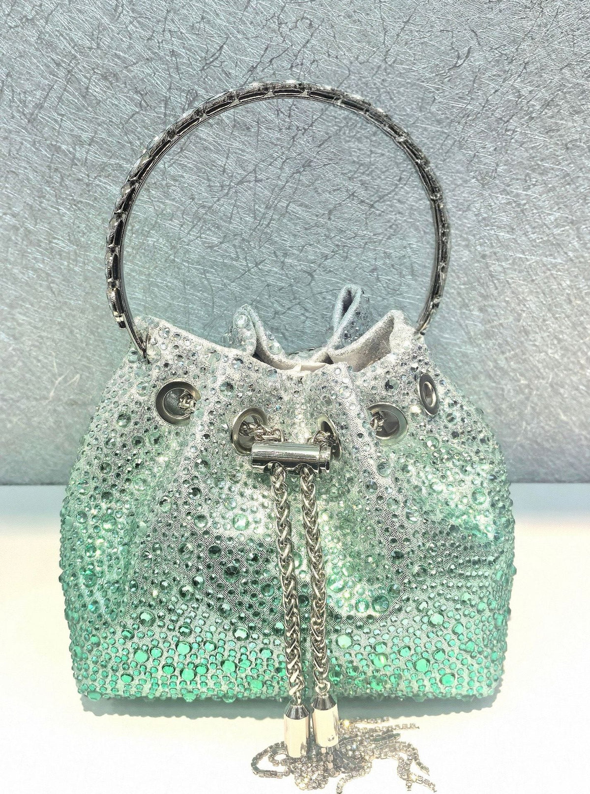 Women's Heron Live Streaming On Tassel Rhinestone Shoulder Bags