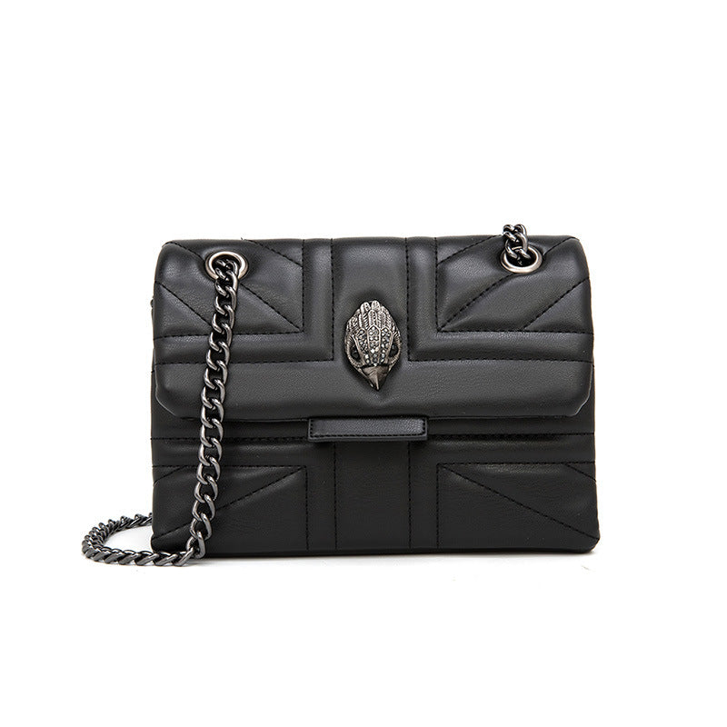 Women's Chain Eagle Head Lion Ridge Crossbody Bags
