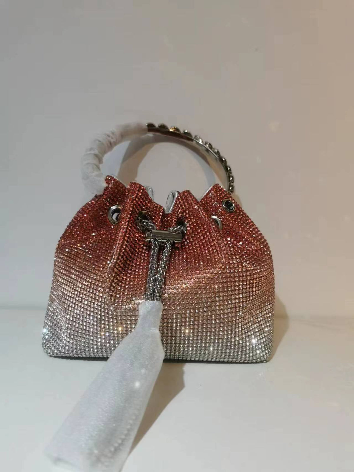 Women's Heron Live Streaming On Tassel Rhinestone Shoulder Bags