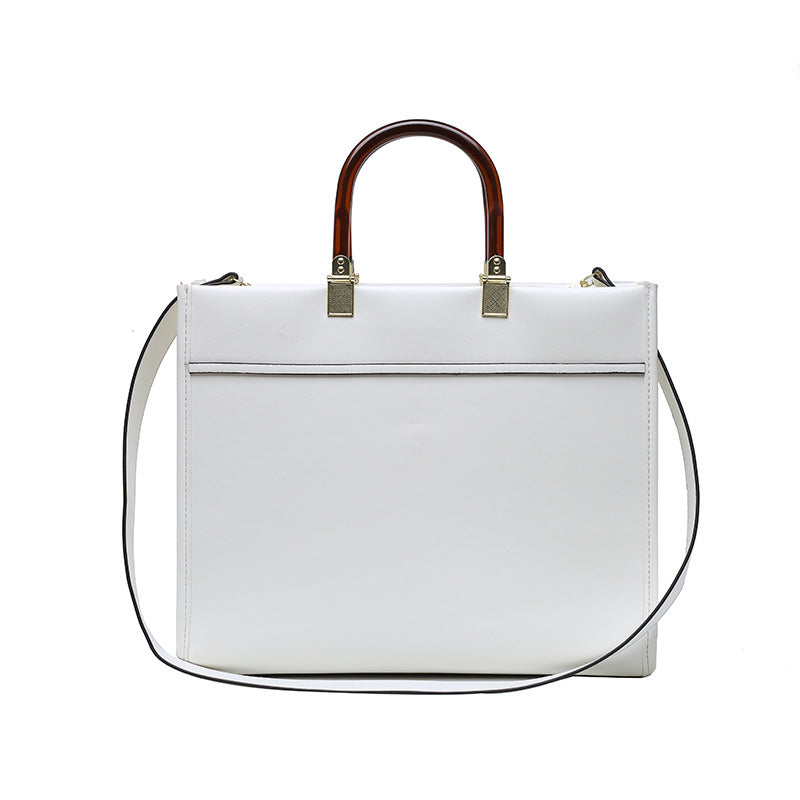 Women's Large Capacity Trendy Retro Advanced Texture Bags