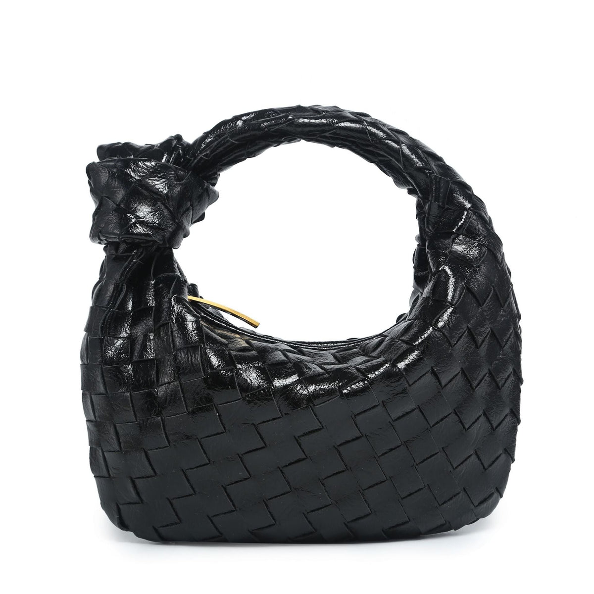 Fashion Trend Dumpling Knotted Hand-woven Croissant Handbags