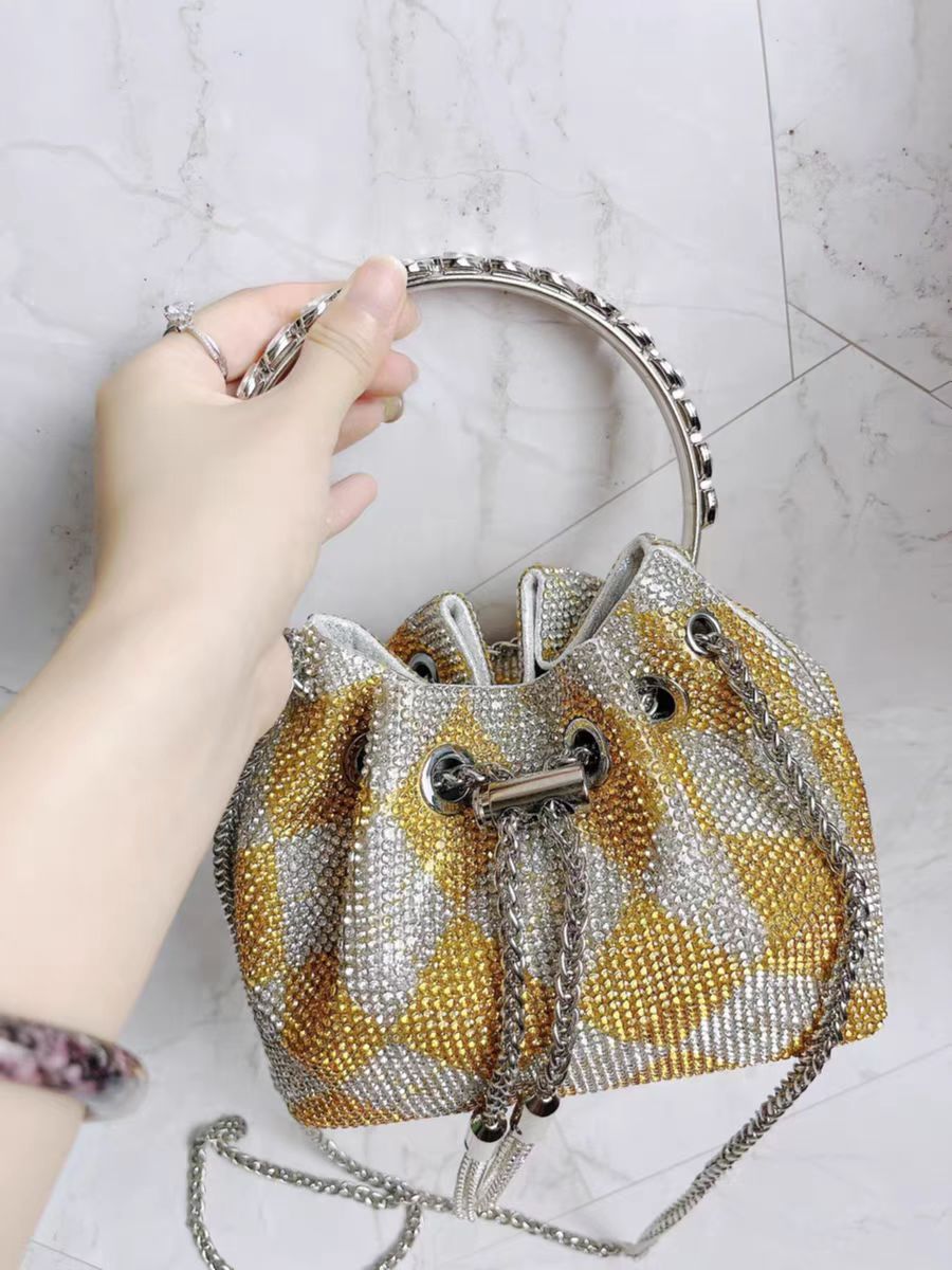 Women's Heron Live Streaming On Tassel Rhinestone Shoulder Bags