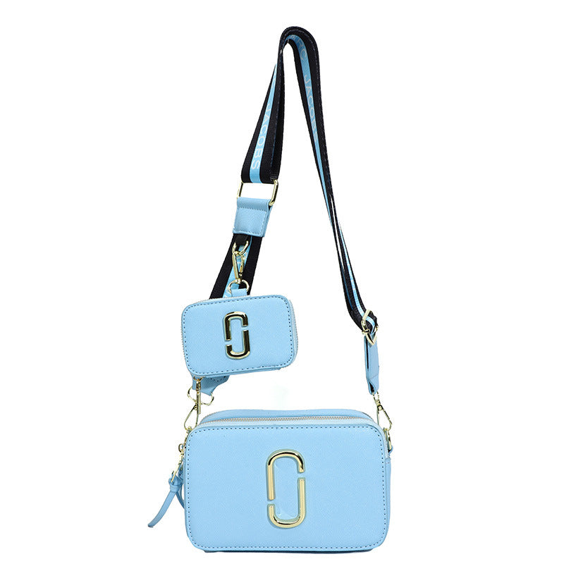 Creative Fashion Mother Retro Contrast Color Shoulder Bags