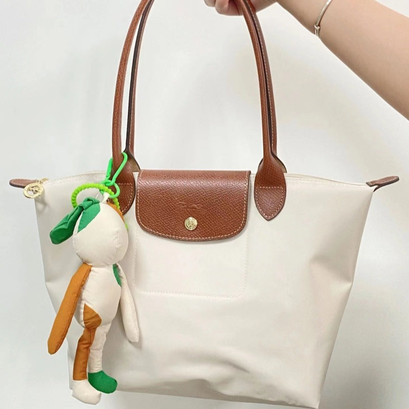 Women's French Embroidery Dumpling Folding Large Capacity Dragon Handbags