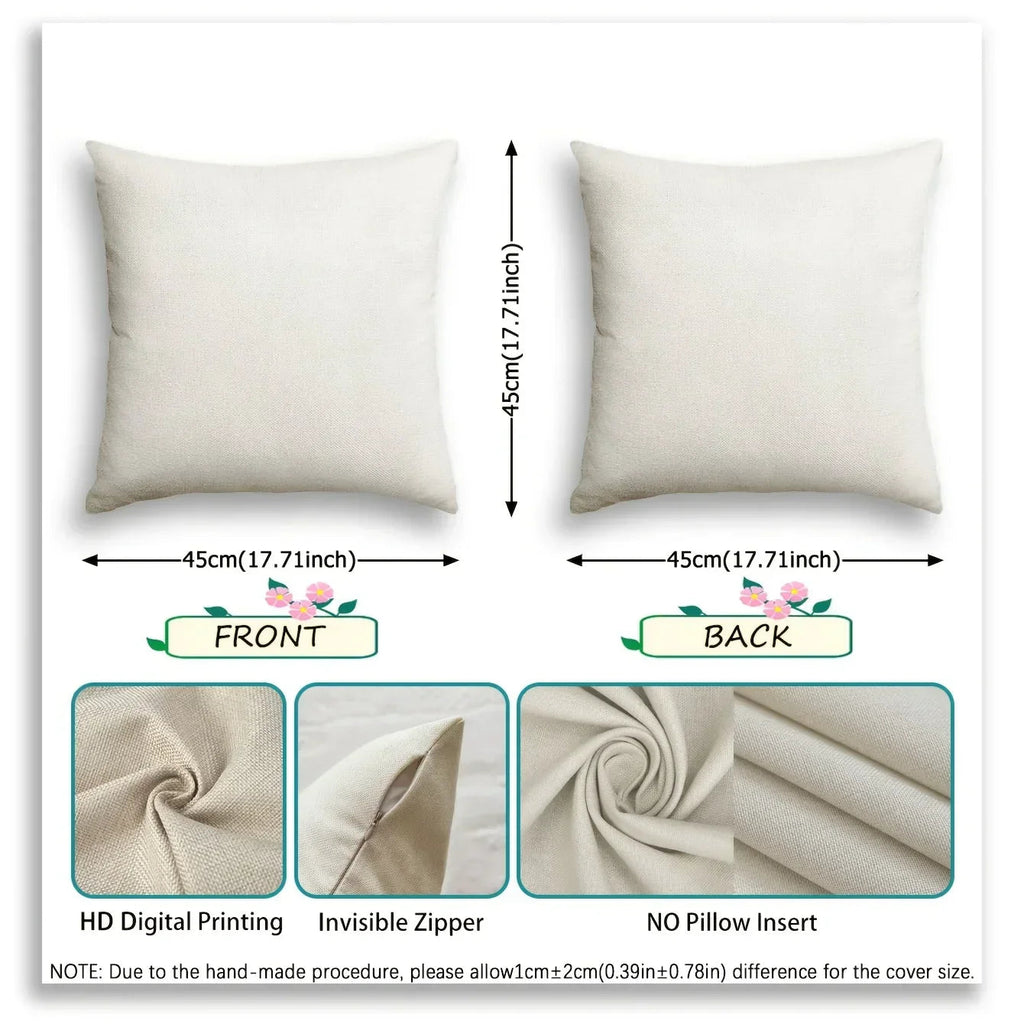 Pillow Covers - Ramadan Print Polyester 45cm