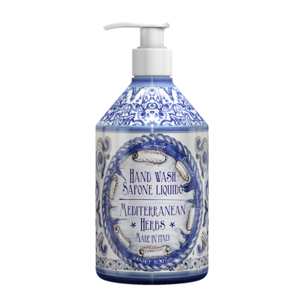 Le Maioliche Mediterranean Herbs Liquid Hand Soap 500 ml