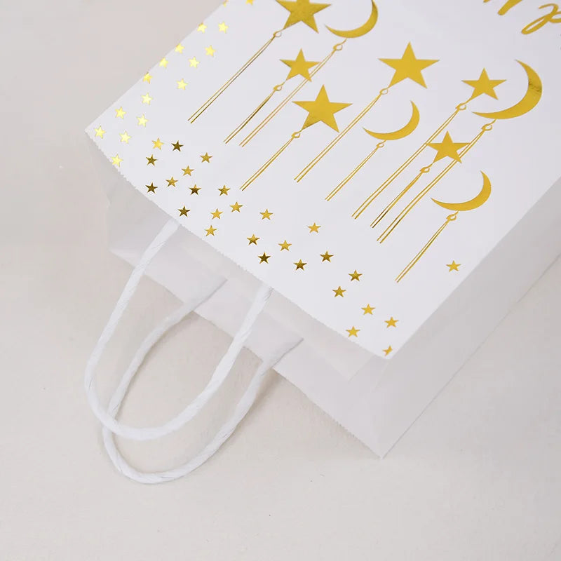 Eid Mubarak Kraft Gift Bags – 6 Pack