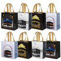 Kaaba Print Gift Bags with Handles