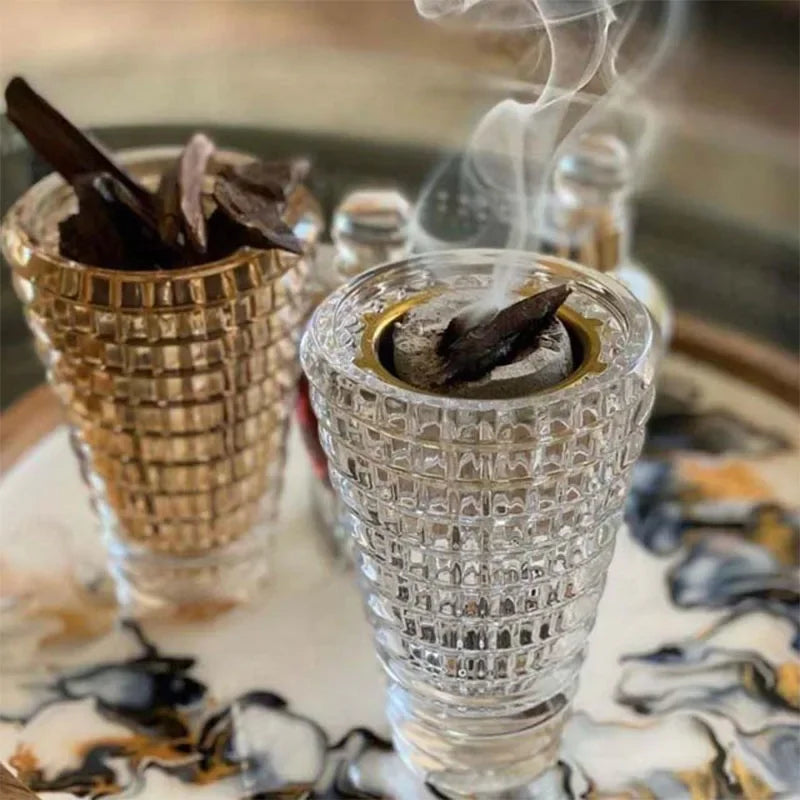 Decorative Glass Incense Burner