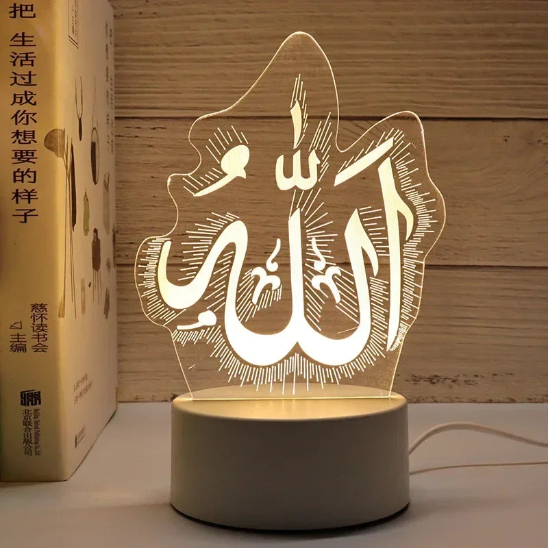 Ramadan & Eid Acrylic LED Night Light