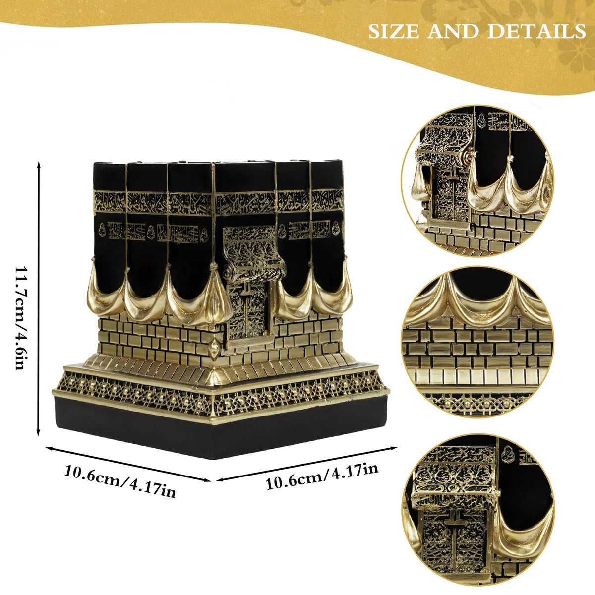 Kaaba Miniature Resin Ornament